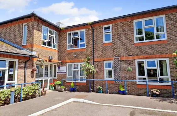 Augusta Court - An outside view of the home